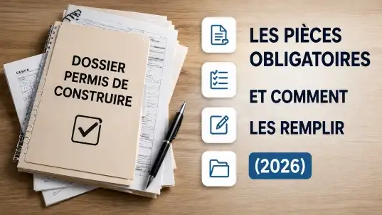Pièces permis de construire 2026 : liste PCMI 1 à 8