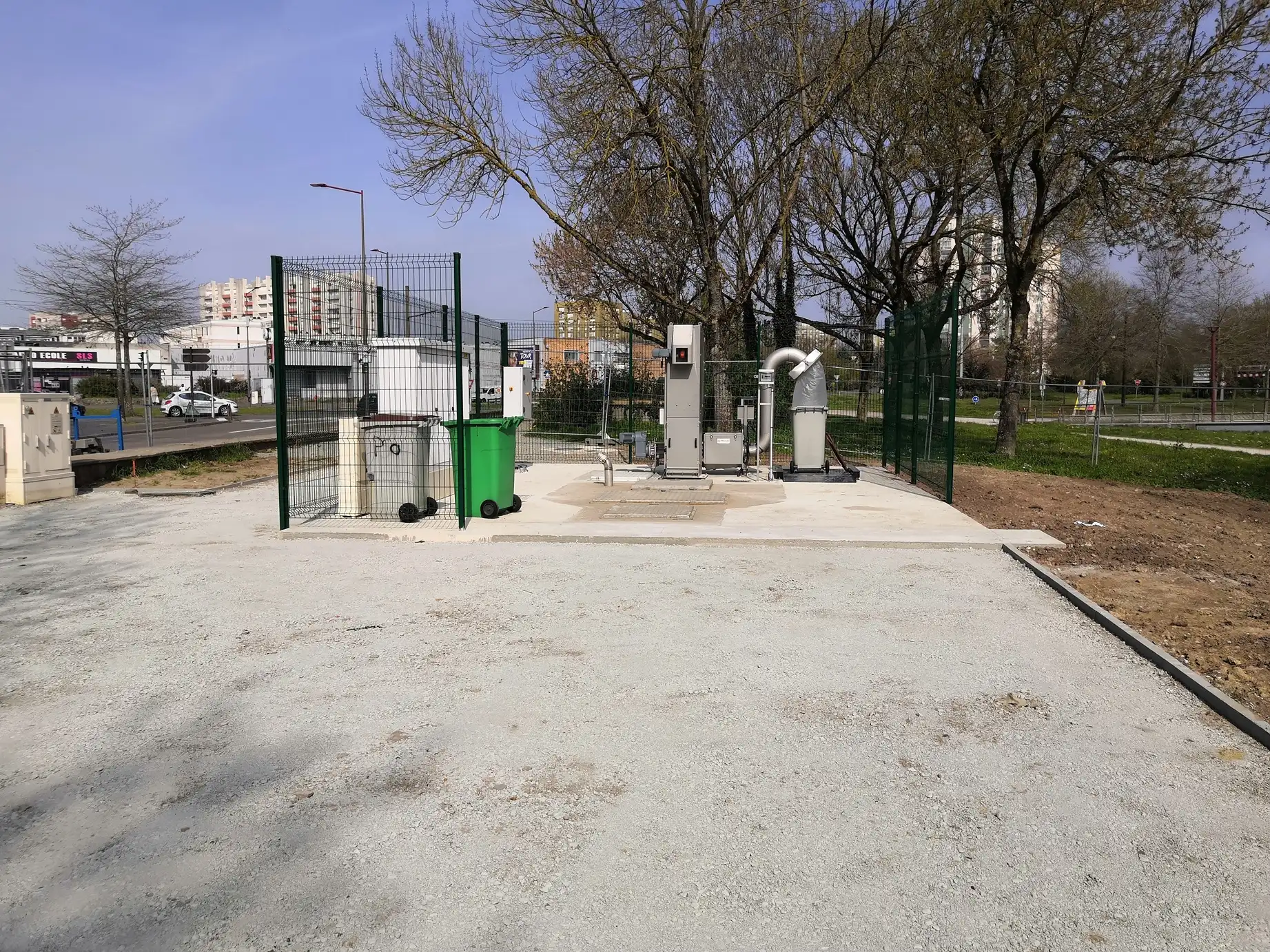 Etat des lieux avant les enrobés