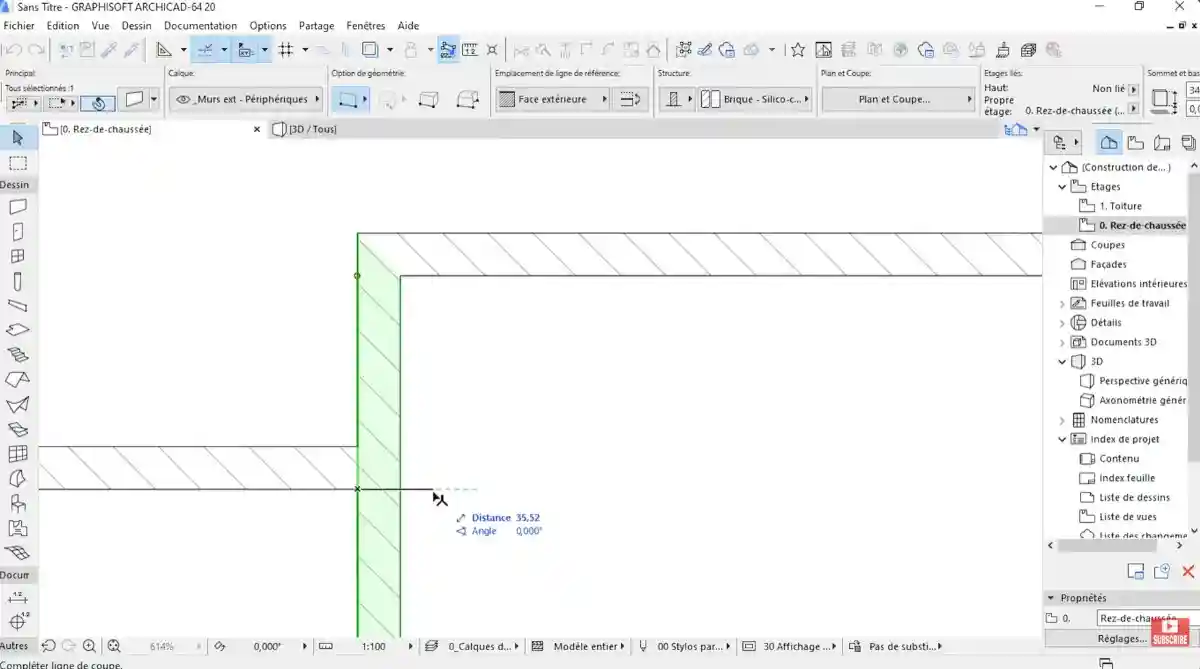 Capture ArchiCAD pour plans maisons Capture ArchiCAD pour plans maisons
