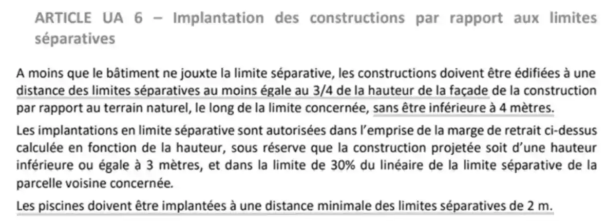 Permis refusé à cause de la distance
