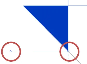 Déplacement des niveaux à l'aide des poignées bleues dans la vue Élévation Revit