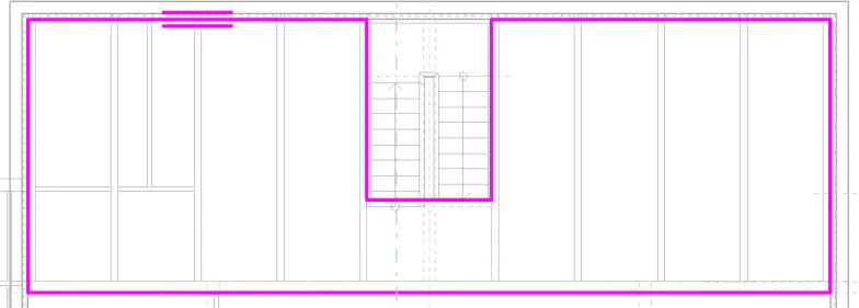 Modification du plancher bois pour créer la trémie de l'escalier en plan