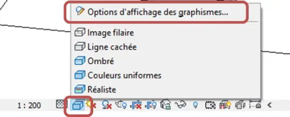Style visuel Revit – Options d'affichage des graphismes pour la transparence